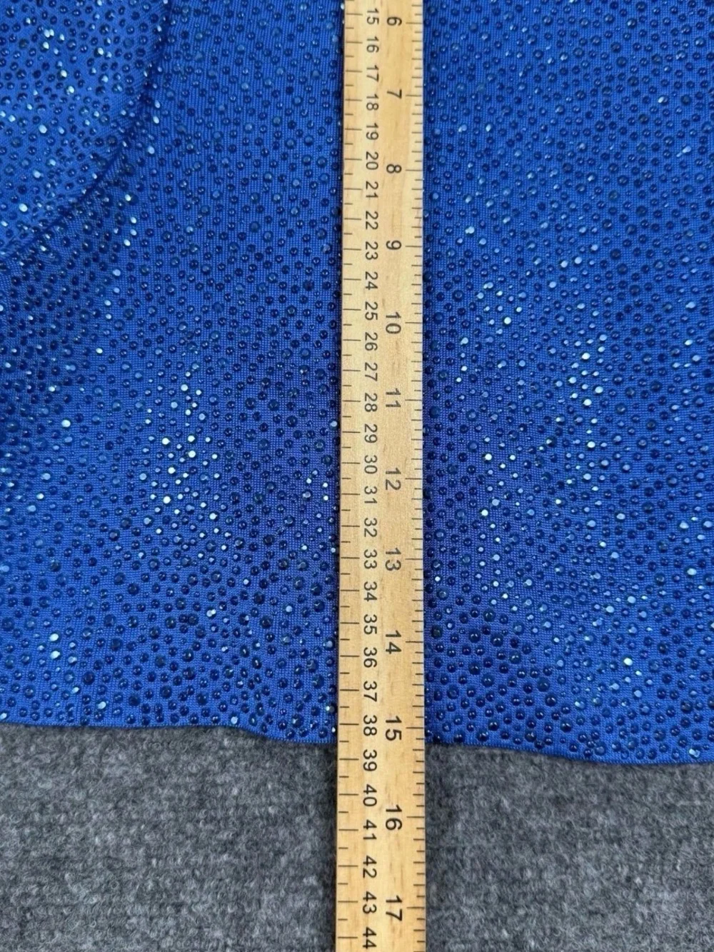 St. John Blue  knit crop jacket Size 14